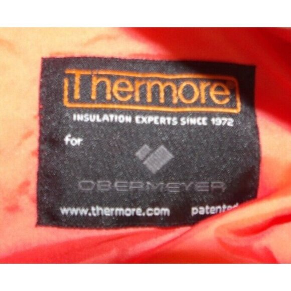 OBERMEYER Malta Pant Spritz red-ish orange snow ski pants women's size 4, NEW - Picture 7 of 9